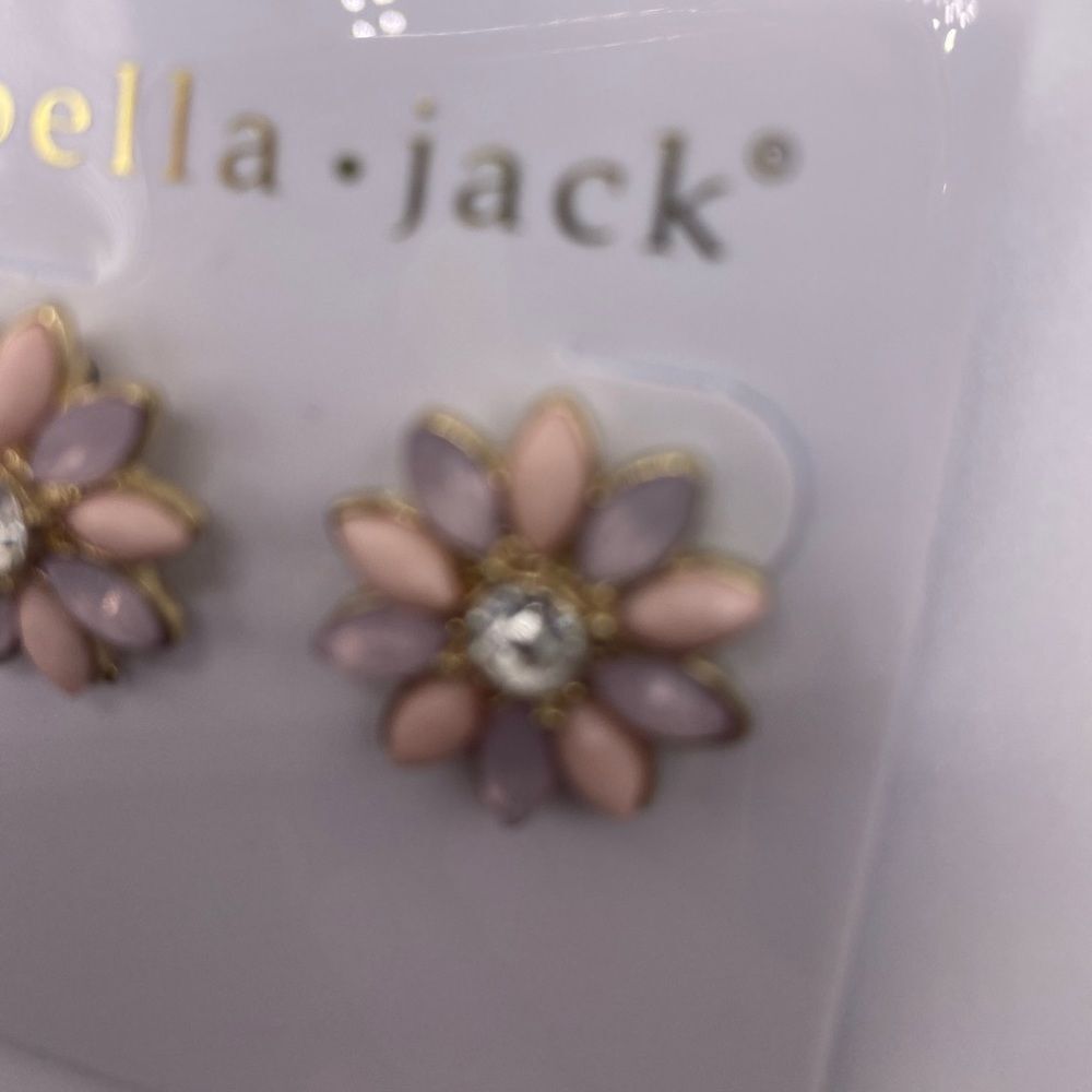 Bella Jack Flower Earrings - Picture 3 of 5